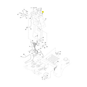 Z-Spray Indicating Knob 1/4 in. Round