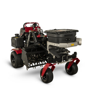 Z-Plug - 18 HP V-Twin Vanguard, 40 in. Aerating Width, 120# Hydraulic Spreader