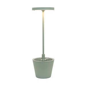 Zafferano Polinda Pro Upside Down Mini Table Lamp - Sage