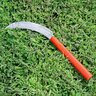 Zenport 6.5 in. Stainless Serrated Sickle, Plastic Handle