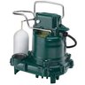 Zoeller M53 Submersible Sump Pump 43 Gpm 3/10 HP 115V Manual w/ 9 ft. Cord Cast Iron