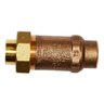 Wilkins 700XL Dual Check Valve Lead Free Bronze 3/4 in. Union FNPT x FNPT
