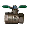 1 - 1/2 in. 850 XL Full Port Bronze Ball Valve, Tapped