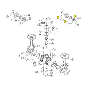 Rubber Repair Kit, 2-1/2in. and 3in. 350, 375, 450, 475, and 475V