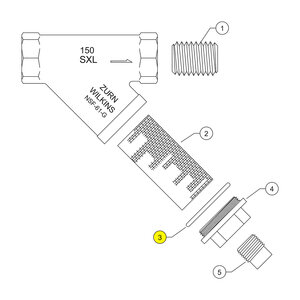 Oring 2" Wye Strainer