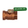 1 - 1/2 in. 850 XL Full Port Bronze Ball Valve, Tapped