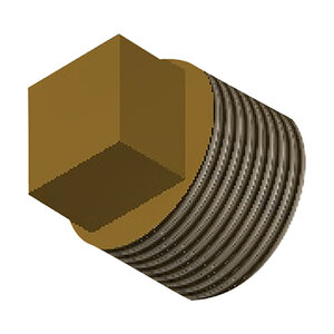 Brass Plug 3/8 in.