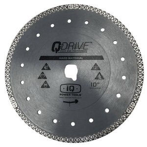 Iq Power Tools Q - Drive Plus Tile Blade Dry Hard Material 10 in. X 0.06 in. 