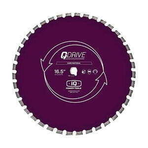 iQ Q-Drive 16.5 in. Segmented Super Hard Material Blade