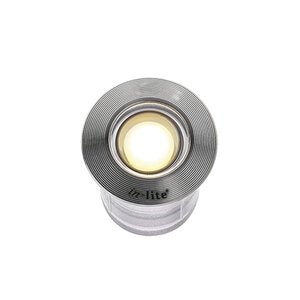 In-Lite Fusion Integrated Ground Fixture 22 RVS 0.25W LED 2750K Polycarbonate
