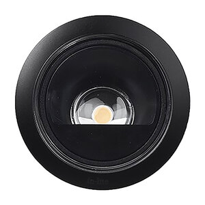 In-Lite Luna Black Ring 2 3/8 in. Recessed Light 12V