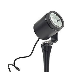 In-Lite Big Scope Narrow Outdoor Spotlight 12V Black Finish 5W LED 3100K