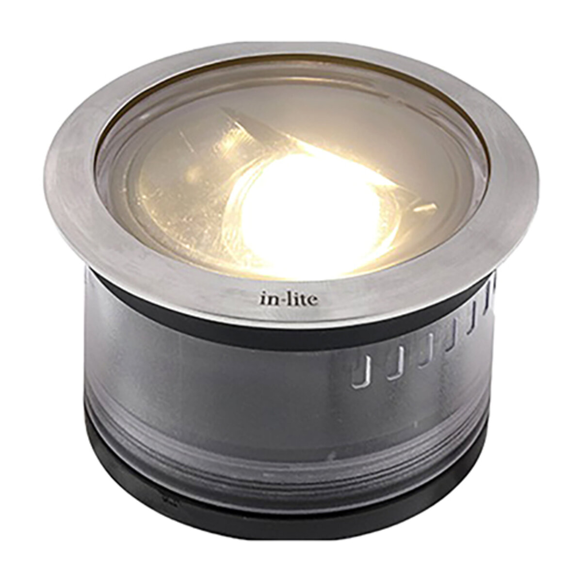 in-Lite Luna Recessed Ground Fixture / Warm White / 60mm / 2-3/8in ...