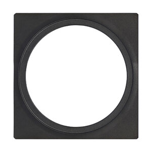 PLATE 1 Black For HYVE and FUSION Recessed 60mm fixture