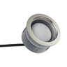 FUSION Pearl Grey Recessed Light 60 mm 12V Warm White 2650K 0.9W 16 Lumen Includes RING 68 PG (10702382)