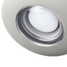 FUSION 22 Pearl Grey Recessed Light 22 mm 12V Warm White 2750K 0.2W 1 Lumen Includes RING 28 PG (10702391)