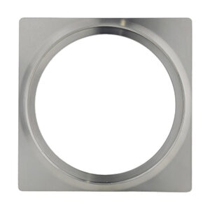 PLATE 1 Stainless Steel For HYVE and FUSION Recessed 60mm fixture