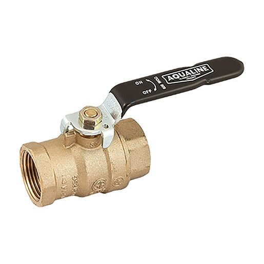 Aqualine Backflow Ball Valve Lead Free 1 in. w/ Test Po SiteOne