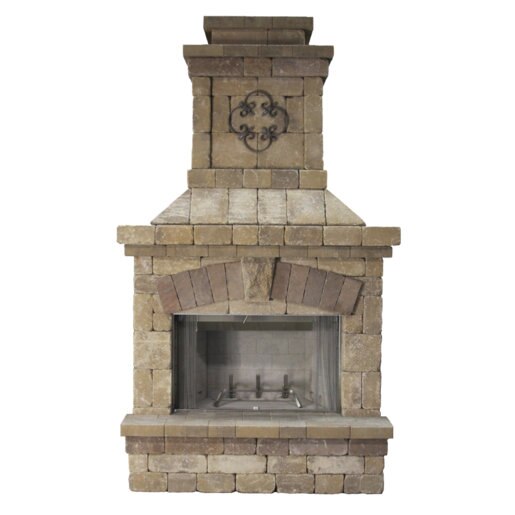 Belgard Brighton Fireplace Wood Burning Cotswold Mist/B SiteOne