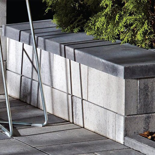 Belgard Melville Curb Dark Charcoal (96 ln. ft./pallet) SiteOne