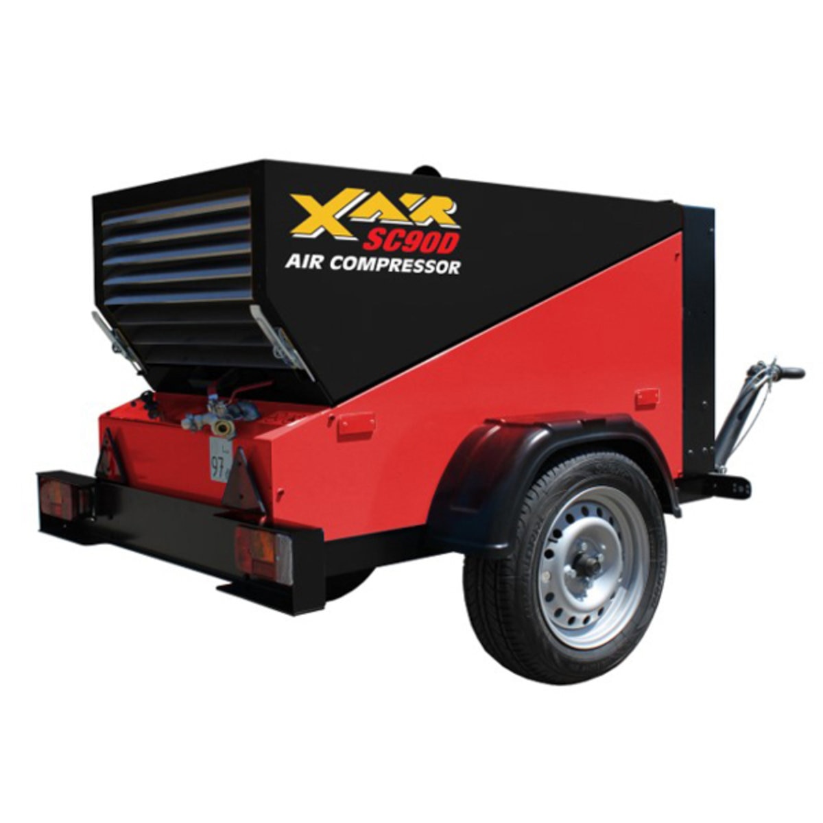 ConX Rotary Screw Air Compressor - 90 CFM @ 100 PSI Kub | SiteOne