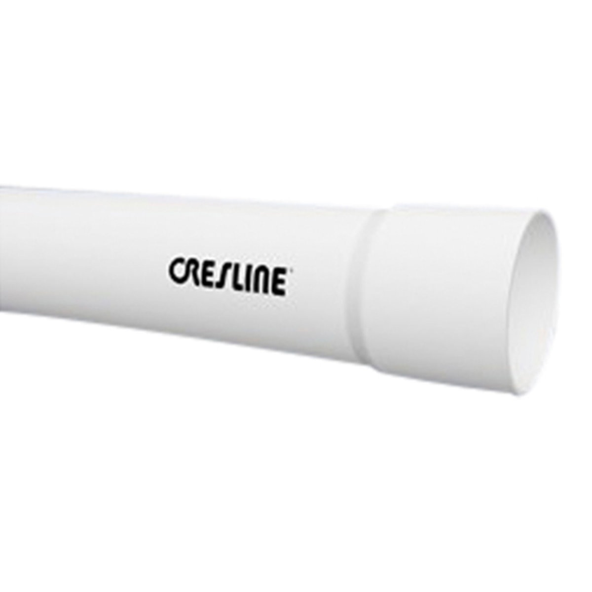 PVC Sewer and Drain Pipe 4 in. x 10 ft. D2729 Bell End SiteOne