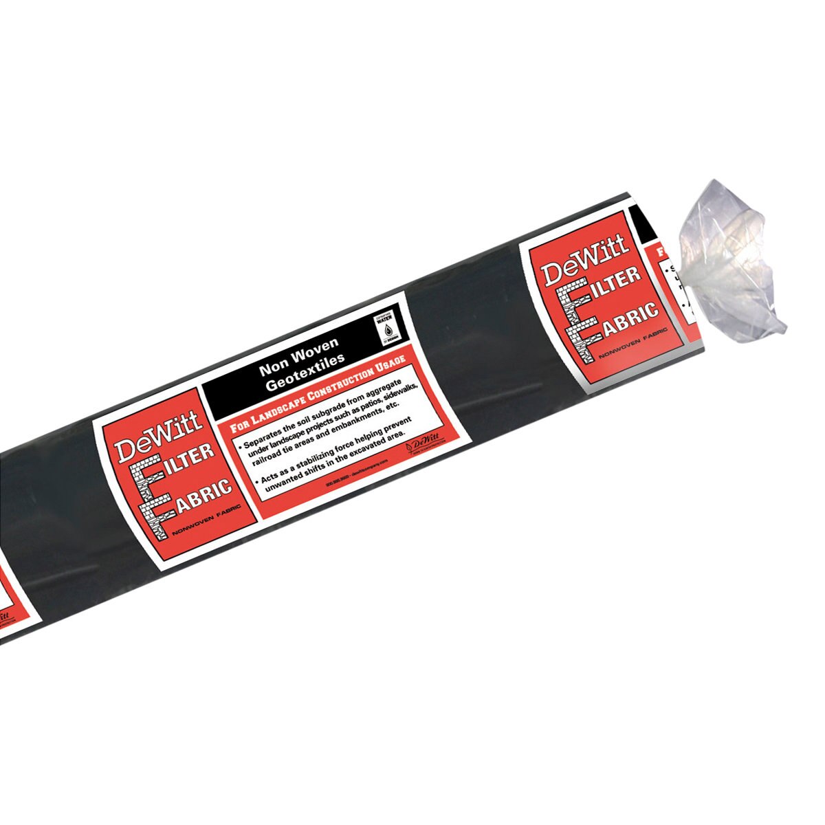 DeWitt NonWoven 3.5 oz. Filter Fabric 6 ft. x 360 ft. SiteOne