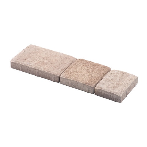 Flagstone Castlerock III Paver 3 pc. Combo White Pewter SiteOne