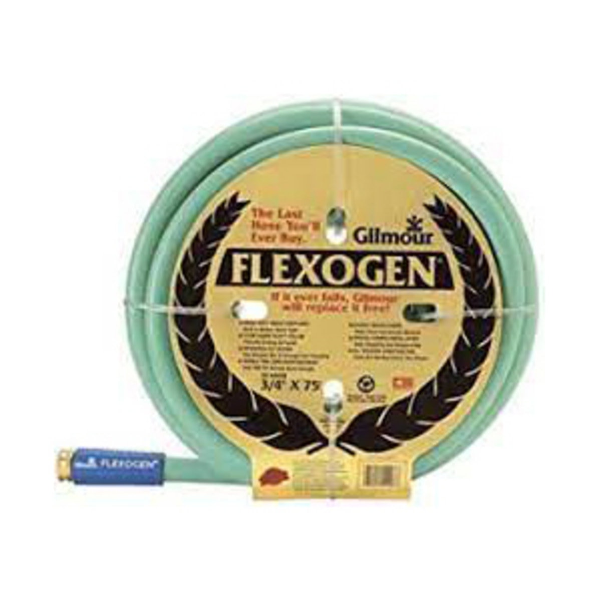 Gilmour Flexogen Garden Hose 3/4 x 75 ft. 8ply 500 PSI SiteOne