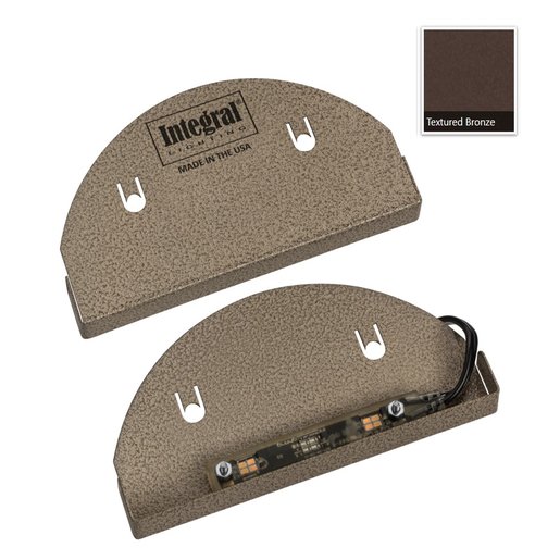 Integral Wall Light Textured Bronze Finish 2700K 10W | SiteOne