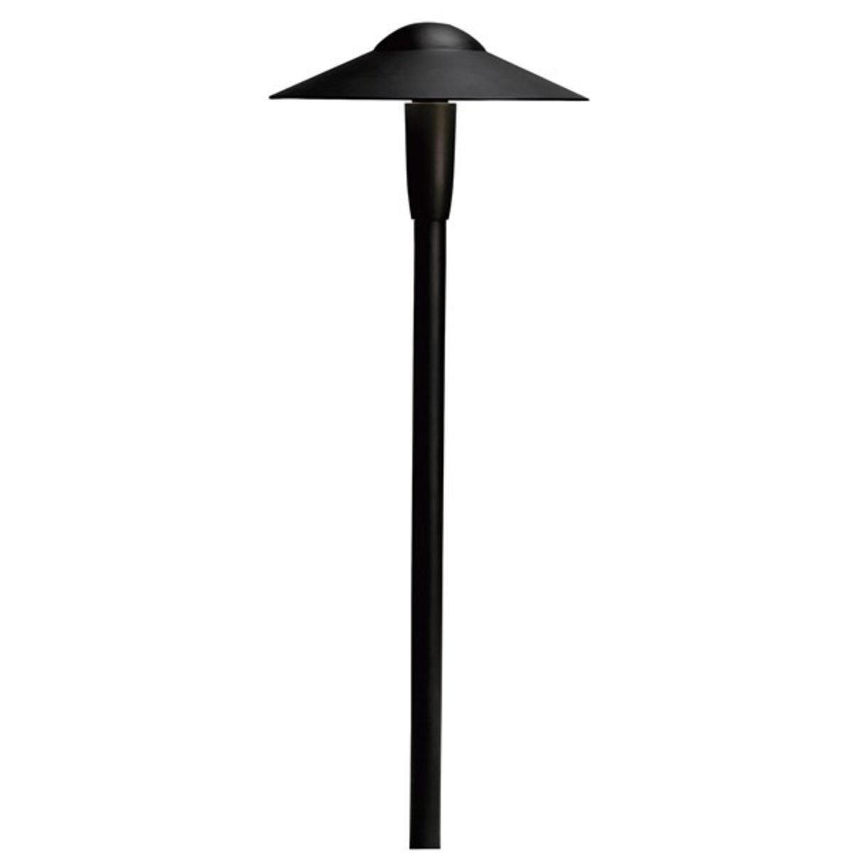 Kichler 15810 Path Light Aluminum Textured Black Finish SiteOne