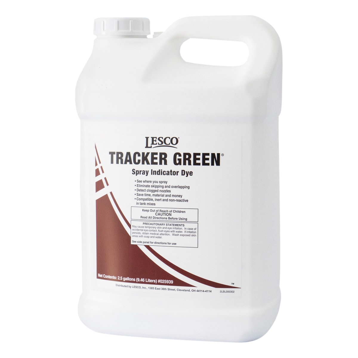 LESCO TRACKER GREEN Spray Indicator Dye 2.5 gal. SiteOne