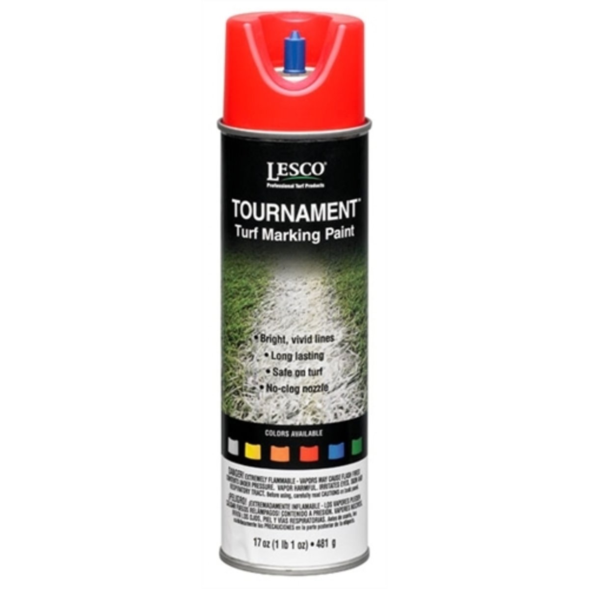 LESCO Tournament Turf Marking Paint Red 17 oz. SiteOne