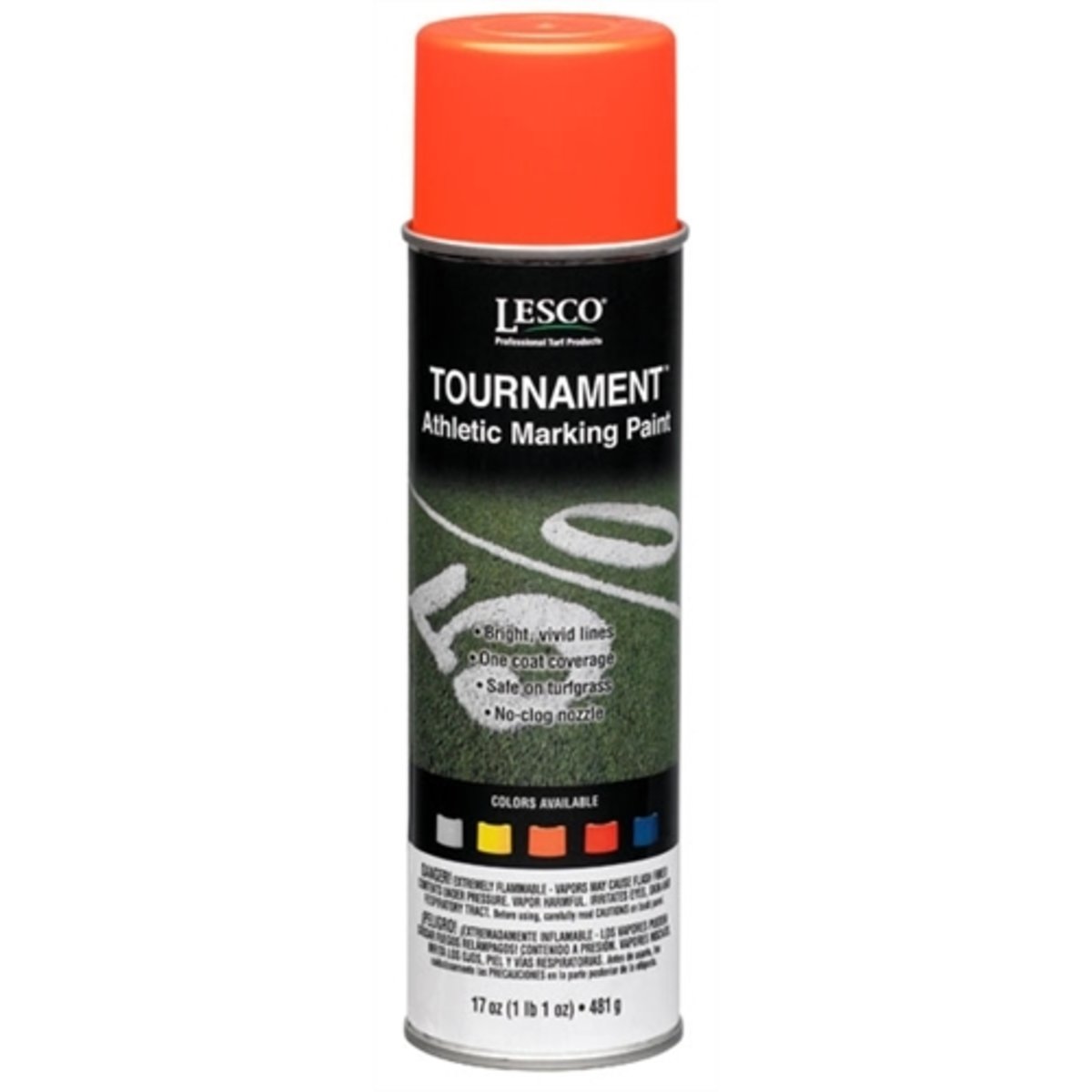 LESCO Tournament Athletic Striping Paint Orange 17 oz. SiteOne