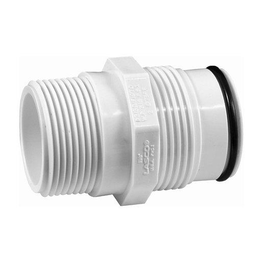 Lasco Heavy Turf Inlet PVC 1 in. Mipt x Acme | SiteOne