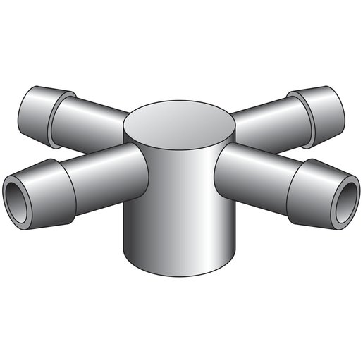 Flat 4Way Manifold Drip SiteOne
