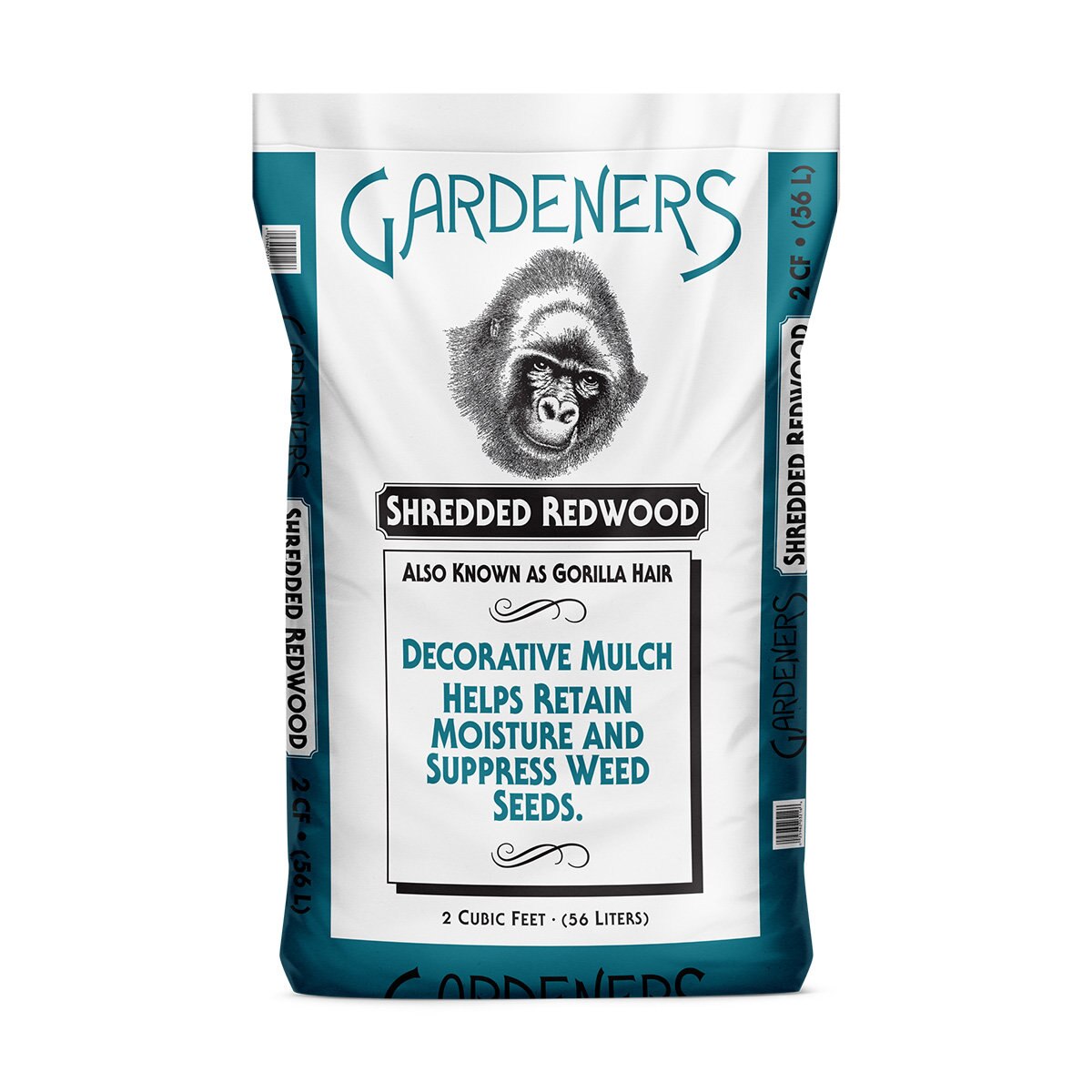 Gorilla Hair Shredded Redwood Mulch 2 cu. ft. Bag SiteOne