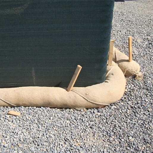 Straw Wattle Roll Near Me Erosion Control 9 in. x 25 ft.