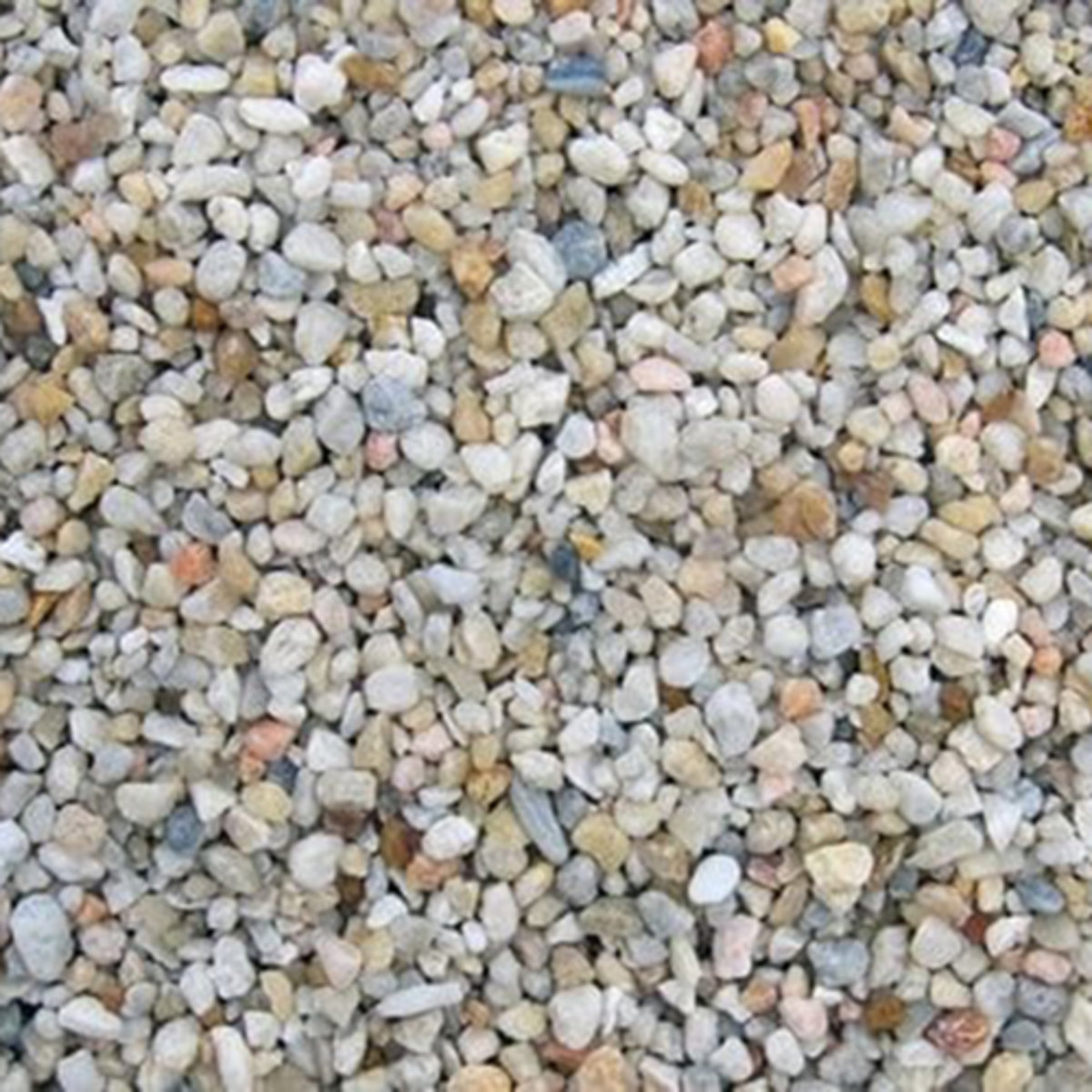 Bulk White Pea Gravel 3/8 in. | SiteOne