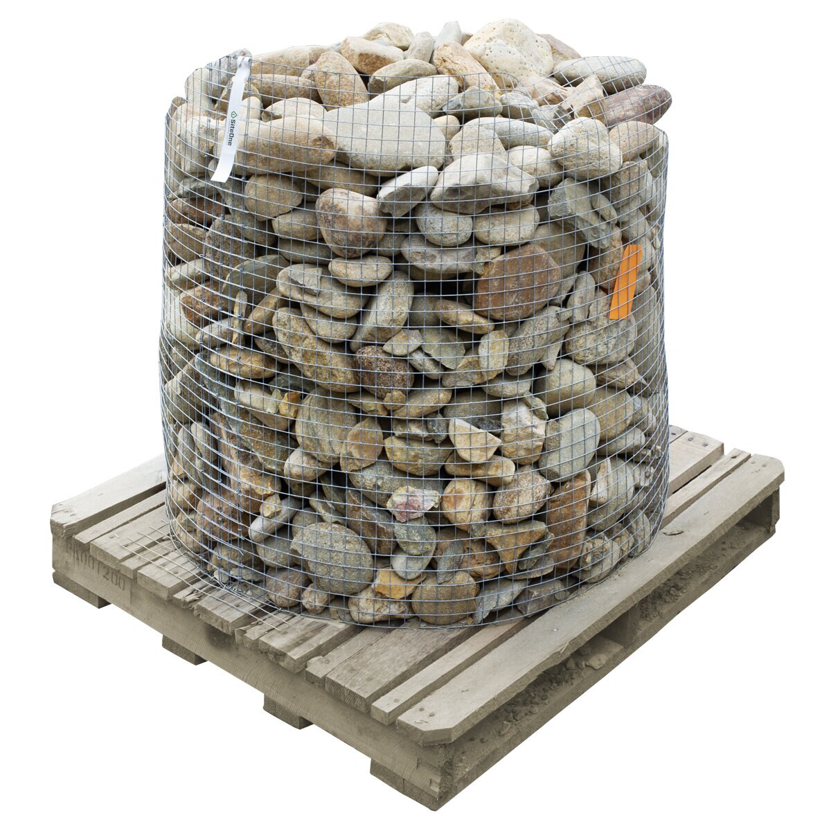 Palletized River Rock Tennessee Rounds Medium 4 - 7 in. | SiteOne