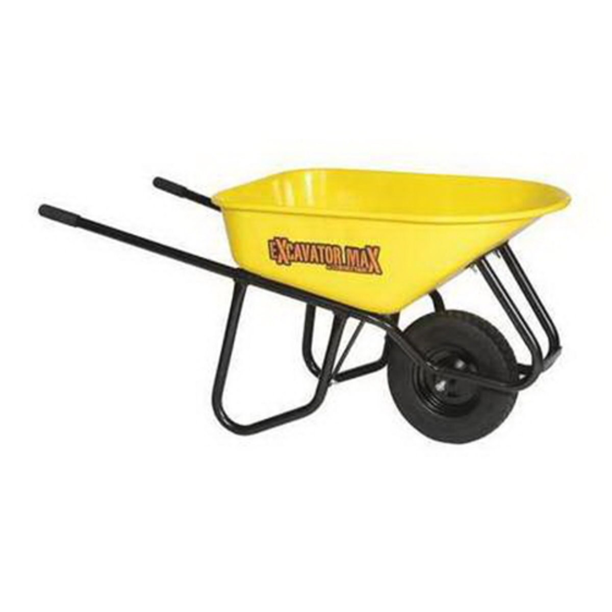Structron Excavator Wheelbarrow 6 cu. ft. Steel Tray Fl SiteOne