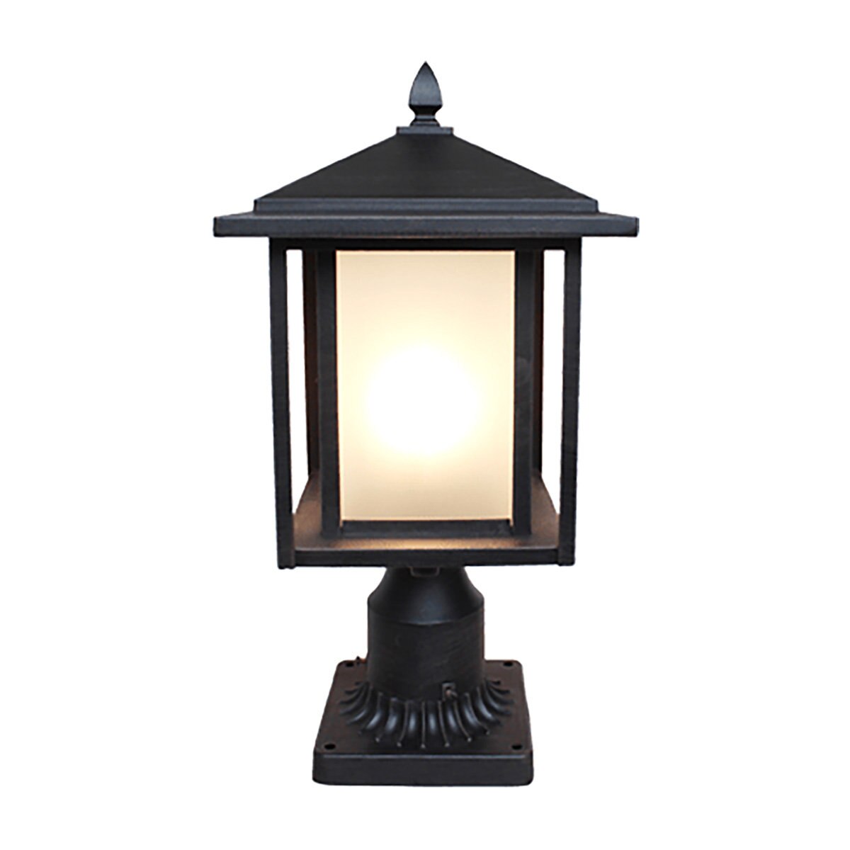 TruScapes Modern Pillar Light 9V 15V G4 Brushed Bron SiteOne