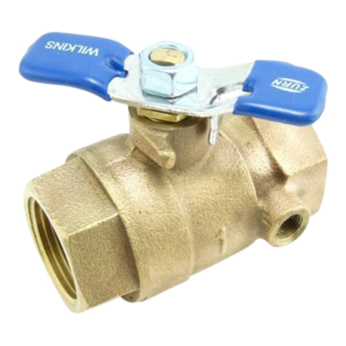 Wilkins 850T Full Port Tapped Ball Valve Bronze 1 in. F SiteOne