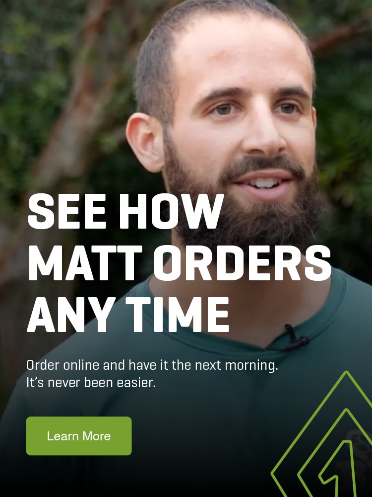 See how Matt orders anytime from SiteOne.com