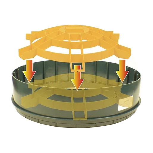 Polylok Tall Riser 24 in. x 12 in. | SiteOne