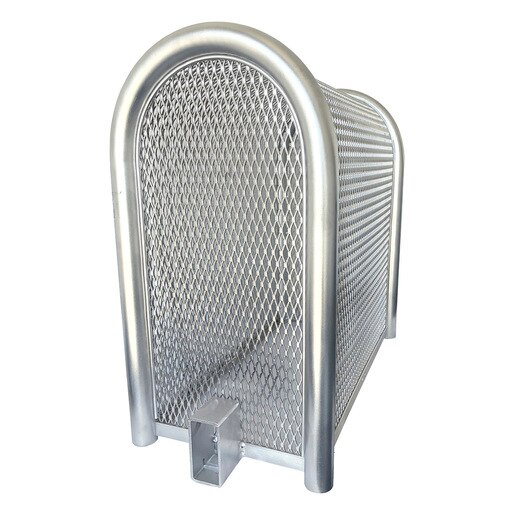 GuardShack Coast Backflow Enclosure Lift Off Expanded Metal Stainless Steel 30 in. L x 10 in. W