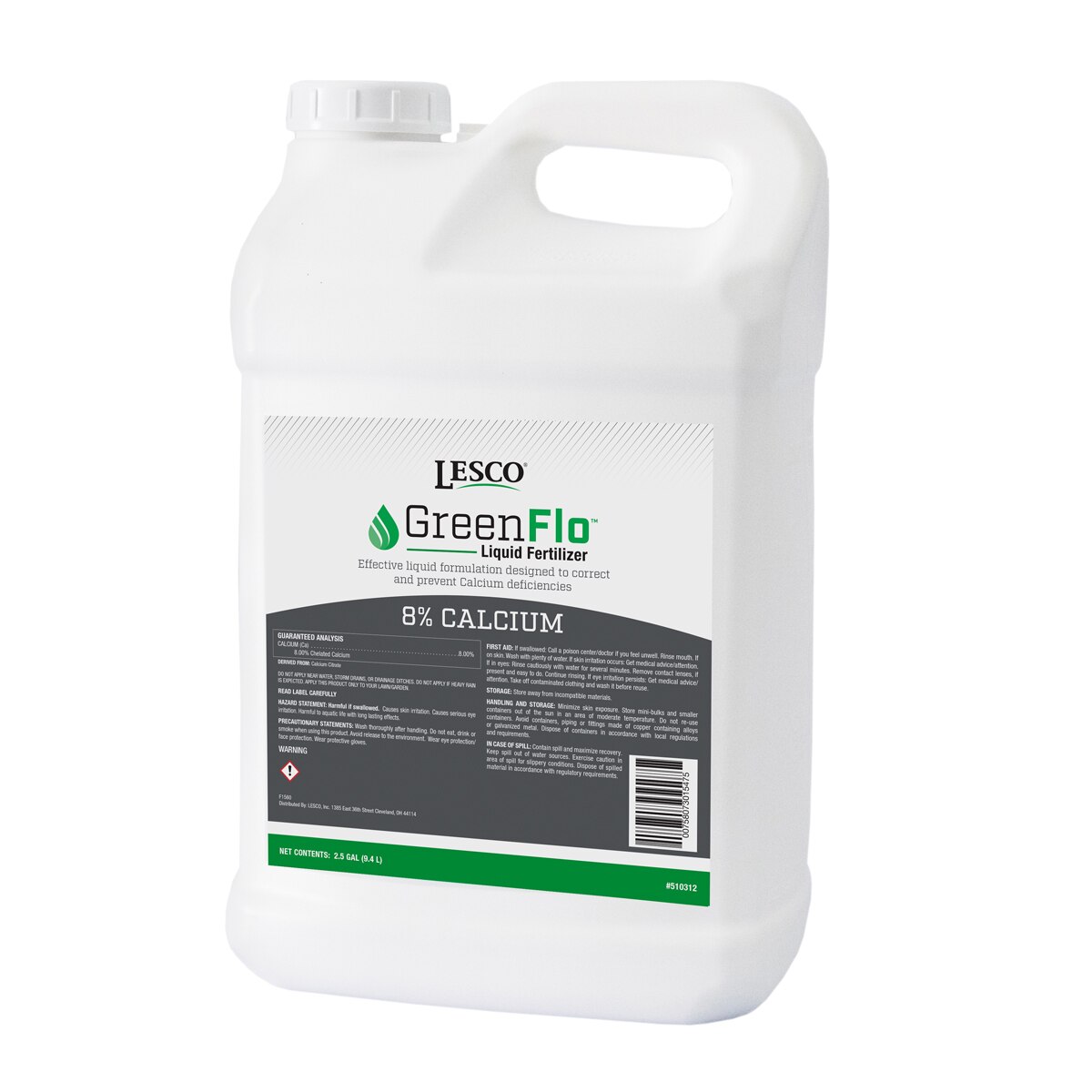 LESCO Green FLO Liquid Fertilizer 8Cca 2.5 gal. SiteOne