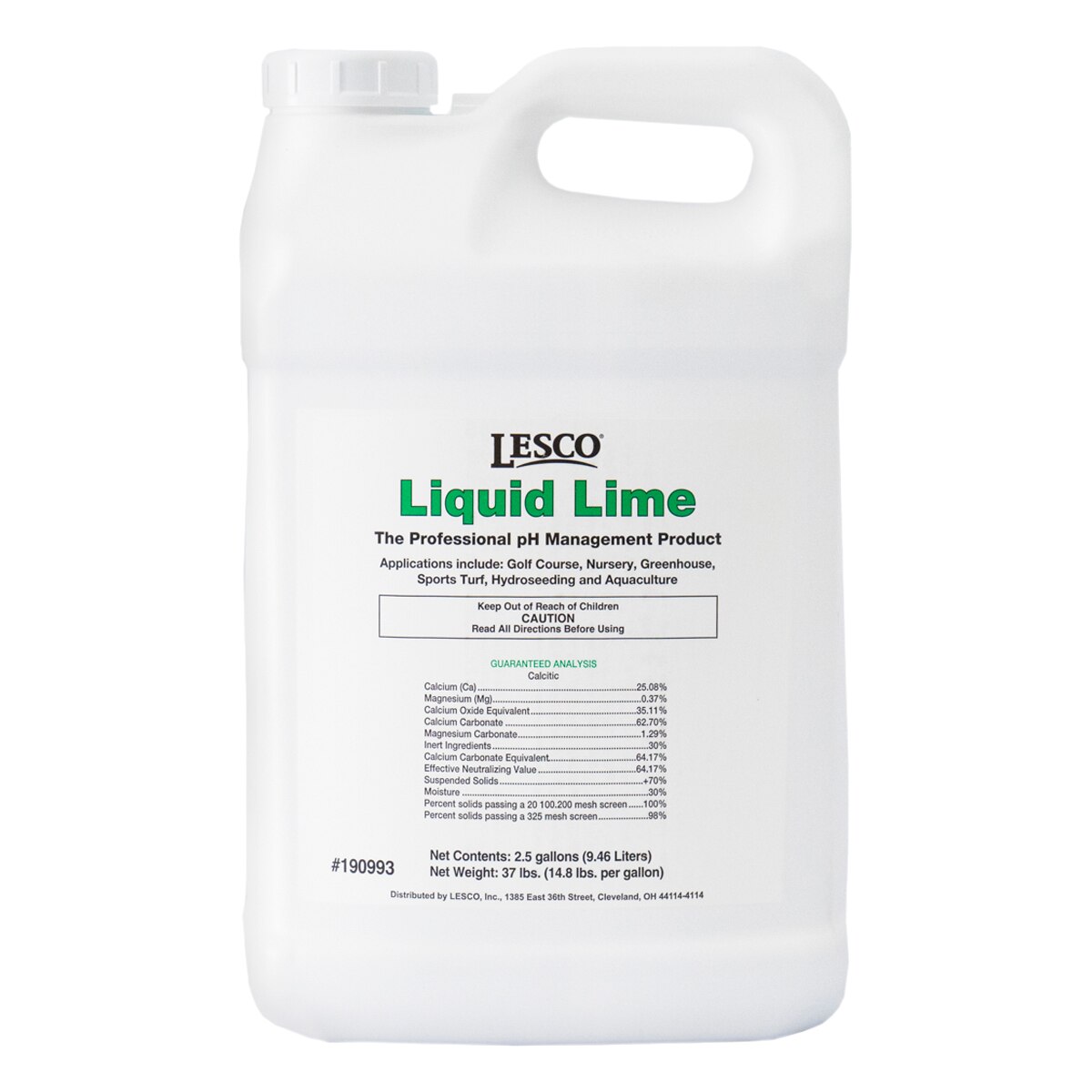 LESCO Liquid Lime 2.5 gal. SiteOne