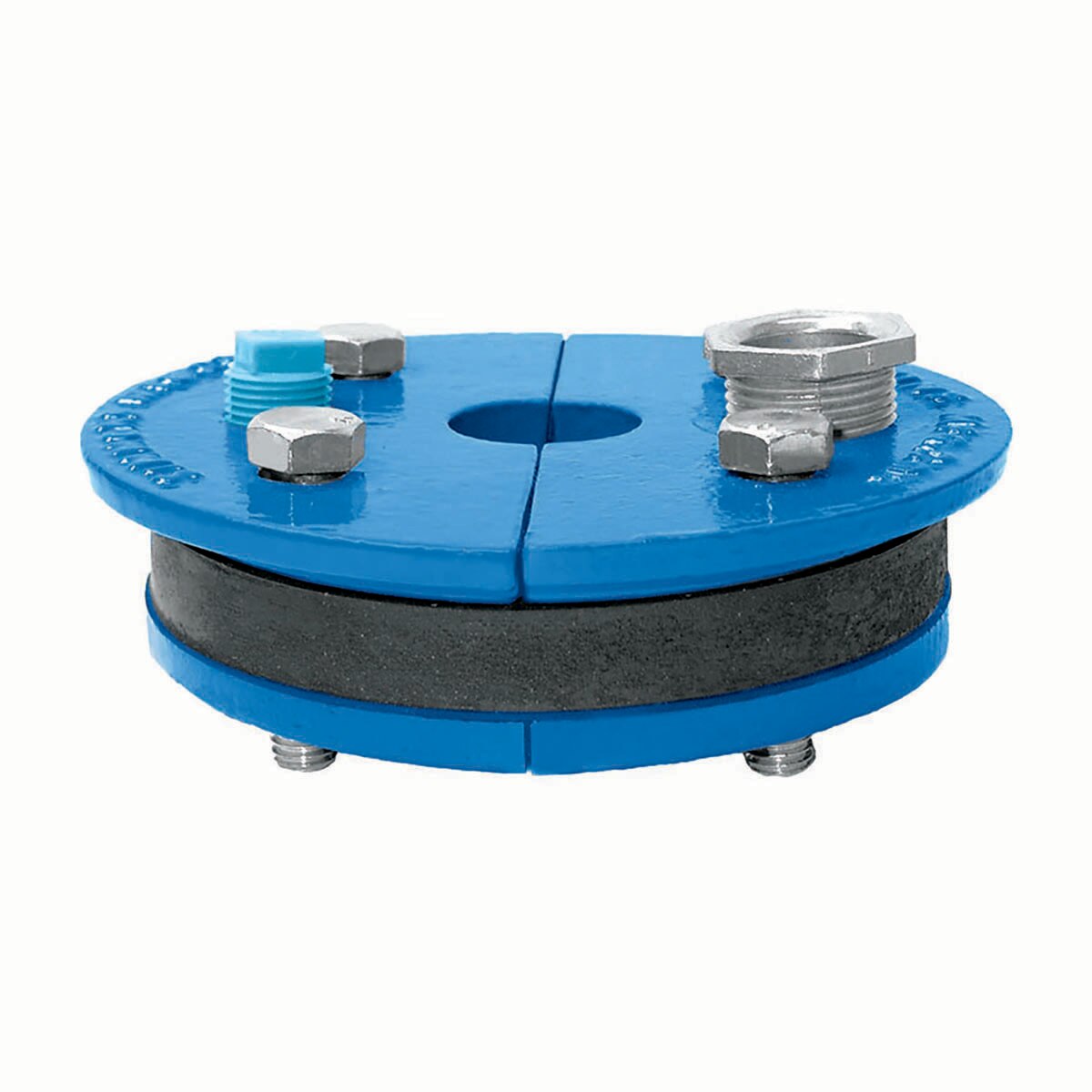 Sea-Dog 337165-1 Screw-Out Deck Plate - 6.5" Opening, 8.125" Total Diameter, ABS Construction
