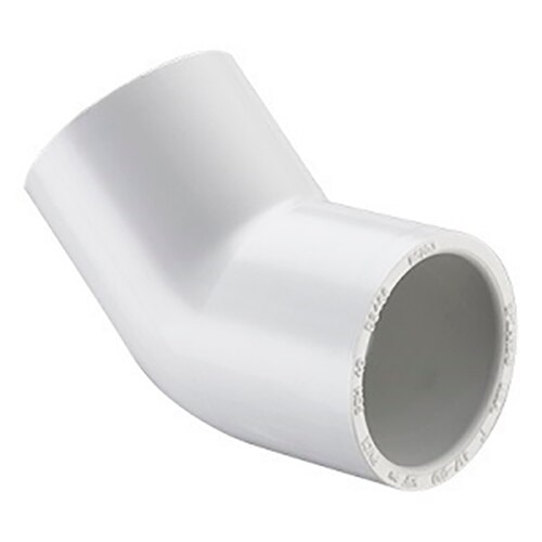 Sch 40 PVC 45 Degree Elbow 4 in. Socket SiteOne